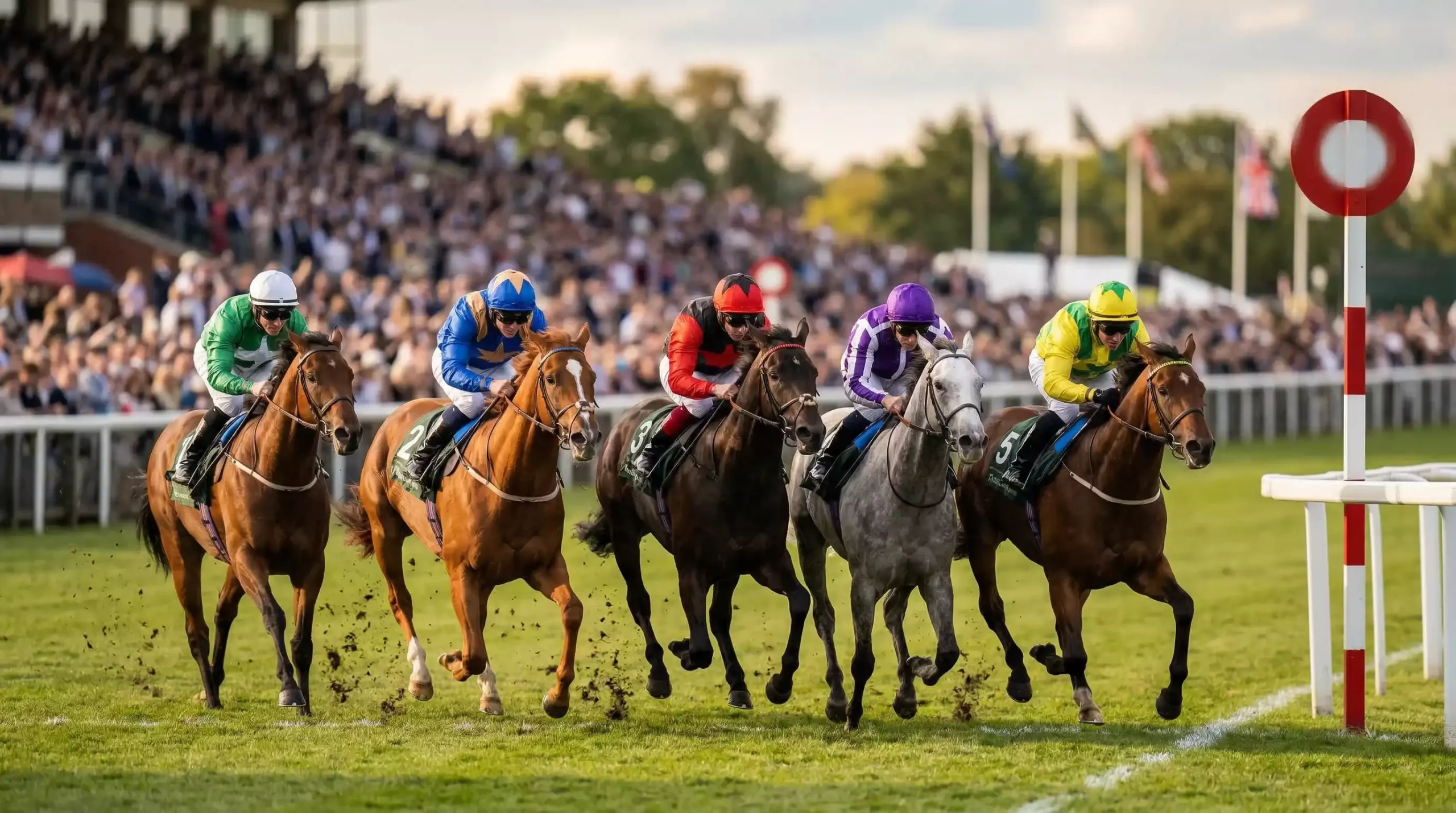 Accumulator calculator for horse racing bets