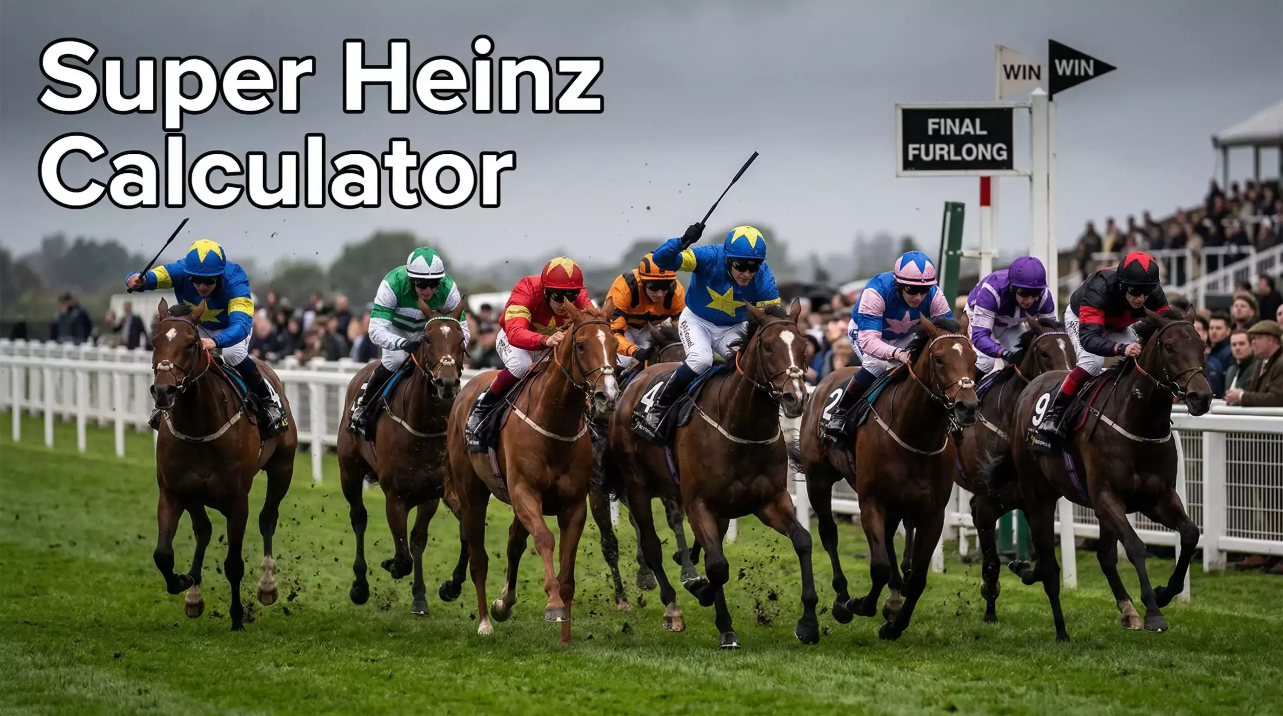 Super Heinz bet with 120 combinations from seven horse racing selections